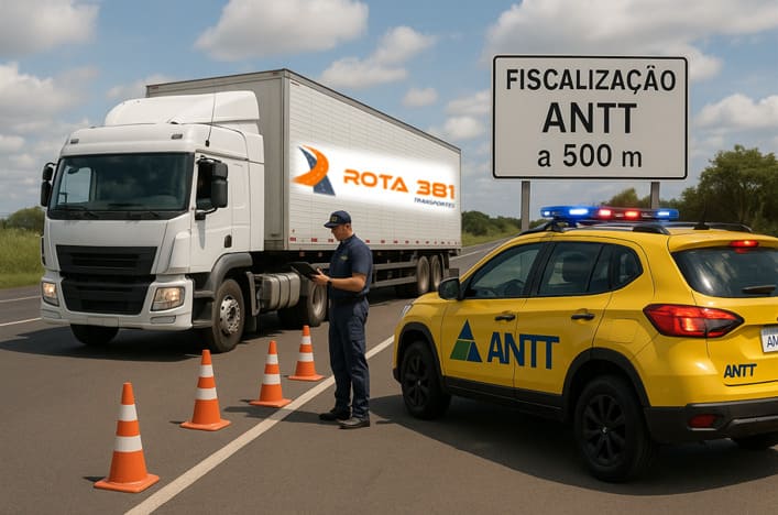 Fiscalização da Tabela de Frete Mínimo será Intensificada pela ANTT Fiscalização da Tabela de Frete Mínimo será Intensificada pela ANTT